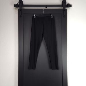 Allsaints Spitalfields Black Crop Leggings Size 8
